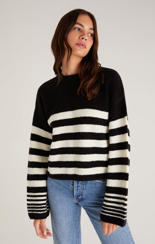 Alivia Striped Sweater